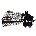 Balançoire sexuelle léopard noir et blanc